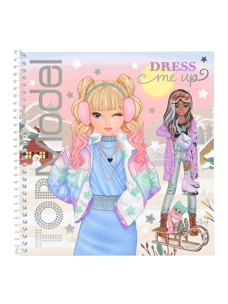 TOP MODEL DRESS ME UP FACE WINTER WONDER NAKLEJKI 12722 DEPESCHE