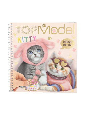 TOP MODEL DRESS ME UP KITTY NAKLEJKI 12965 DEPESCHE