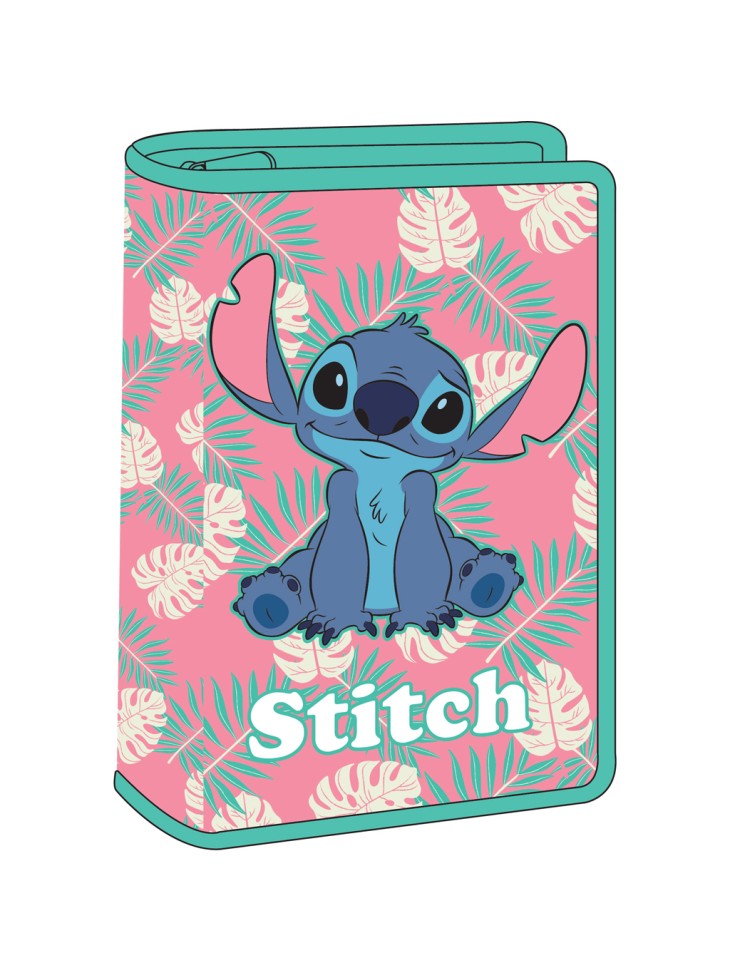 PIÓRNIK DWUKLAPKOWY Z WYPOSAŻENIEM STITCH DISNEY DIAKAKIS