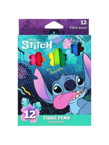 FLAMASTRY 12 szt. STITCH DISNEY COLORINO