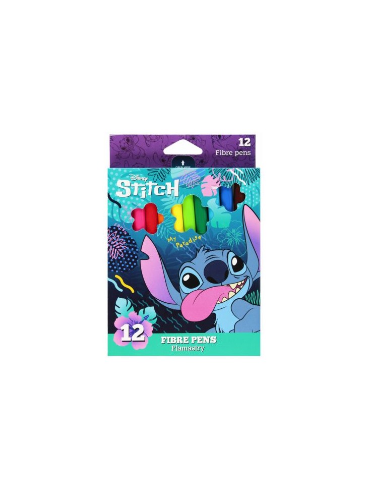 FLAMASTRY 12 szt. STITCH DISNEY COLORINO