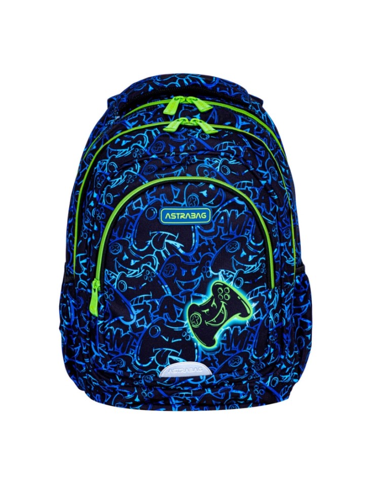 PLECAK TRZYKOMOROWY NEON GAMING 20l ASTRABAG