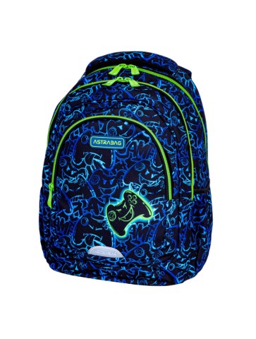 PLECAK TRZYKOMOROWY NEON GAMING 20l ASTRABAG