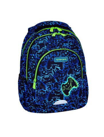 PLECAK TRZYKOMOROWY NEON GAMING 20l ASTRABAG