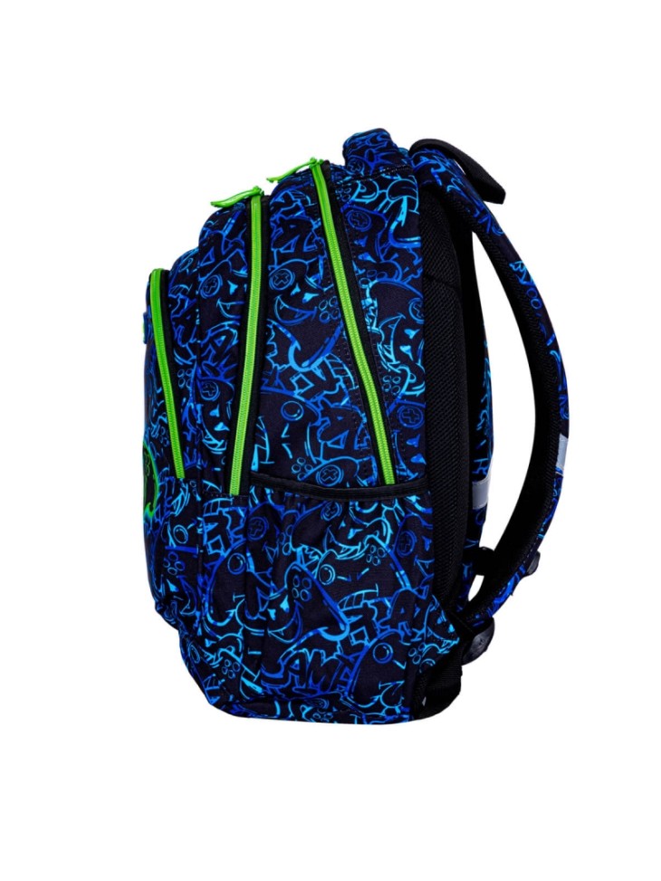 PLECAK TRZYKOMOROWY NEON GAMING 20l ASTRABAG