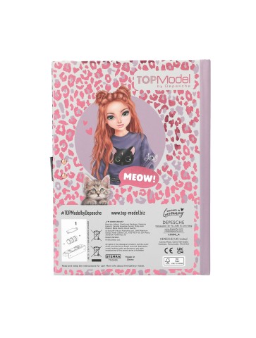 PAMIĘTNIK A5 NA KOD REBEL KITTY TOP MODEL 13230 DEPESCHE