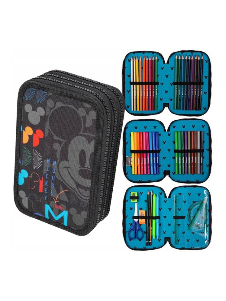 PIÓRNIK POTRÓJNY MICKEY MOUSE DISNEY COOLPACK