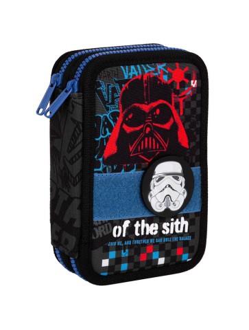 PIÓRNIK PODWÓJNY Z WYPOSAŻENIEM STAR WARS COOLPACK