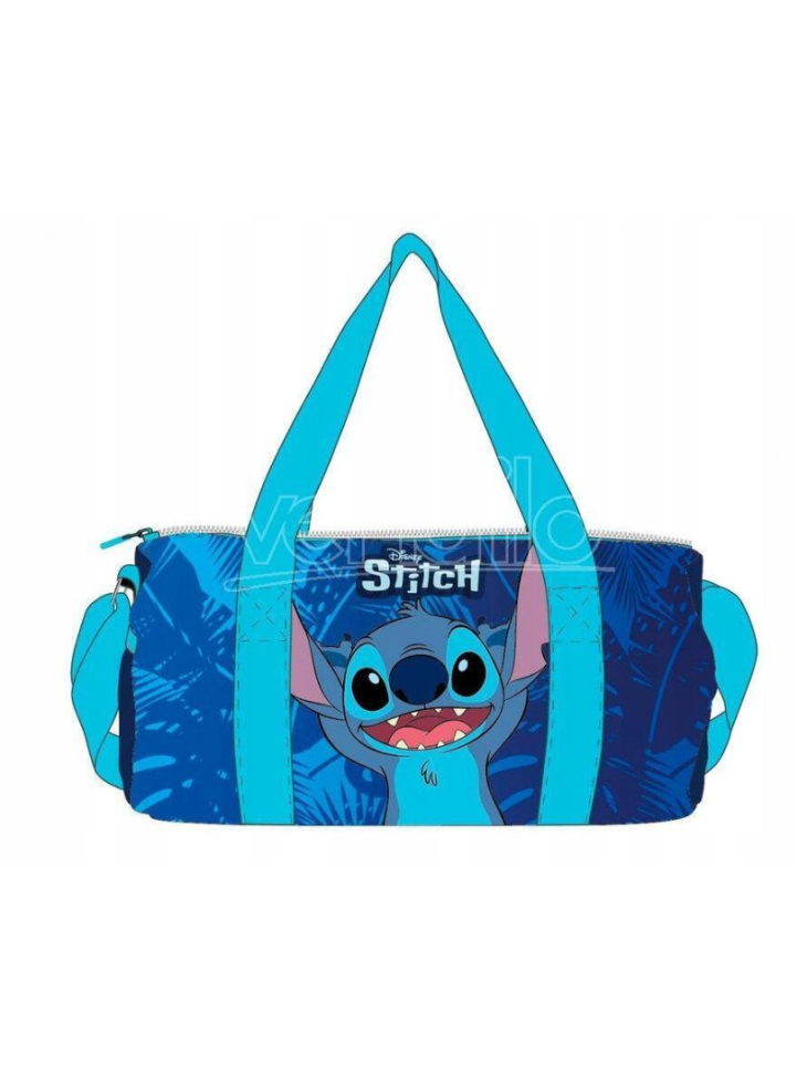 TORBA SPORTOWA/PODRĘCZNA STITCH NIEBIESKA DISNEY DIFUZED