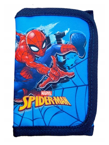 PORTFEL NA RZEP NIEBIESKI SPIDERMAN DIFUZED