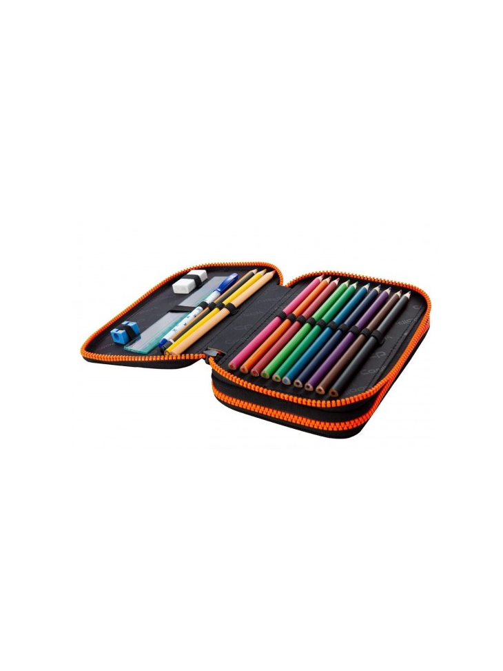 PIÓRNIK PODWÓJNY BADGES B NAVY COOLPACK