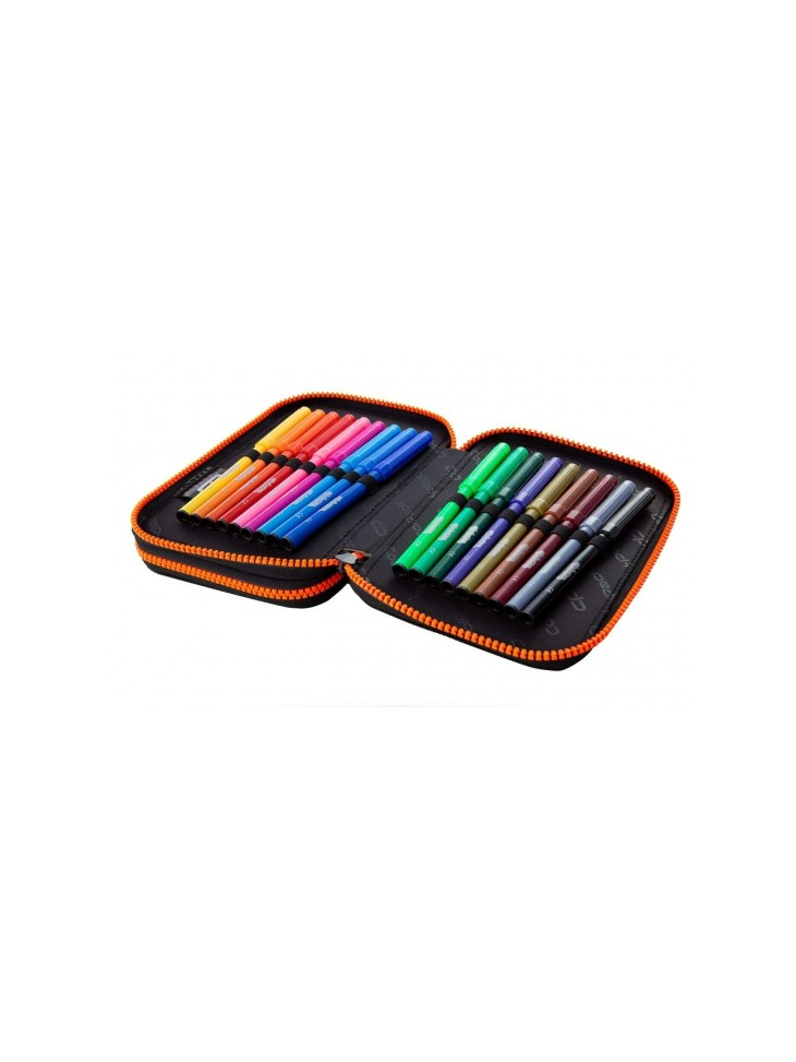 PIÓRNIK PODWÓJNY BADGES B NAVY COOLPACK
