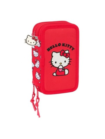 PIÓRNIK POTRÓJNY HELLO KITTY 37elem. SAFTA