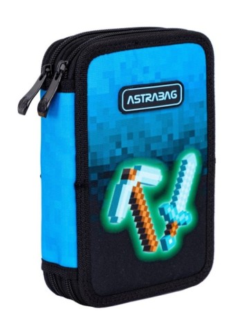 PIÓRNIK PODWÓJNY Z WYPOSAŻENIEM BLUE PIXEL GRA ASTRABAG