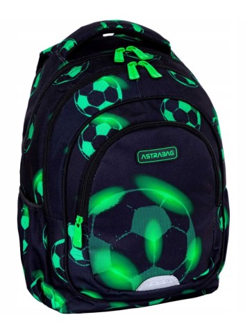 PLECAK TRZYKOMOROWY NEO FOOTBALL PIŁKA 20l ASTRABAG