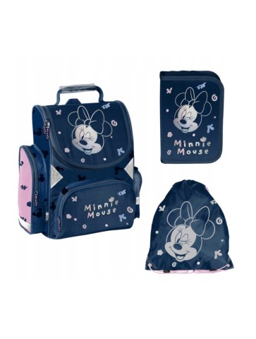 ZESTAW SZKOLNY 3-ELEMENTÓW MINNIE MOUSE MYSZKA DM25EE PASO