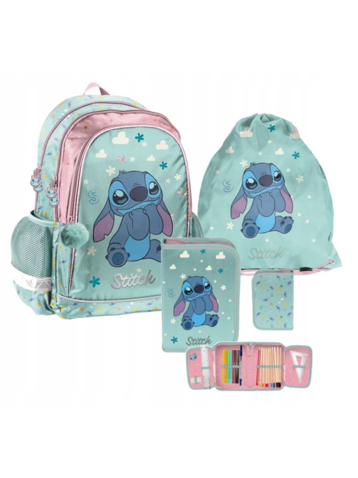 ZESTAW SZKOLNY 3-ELEMENTÓW LILO&STITCH DISNEY DS25FF PASO