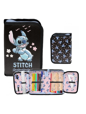 PIÓRNIK DWUKLAPKOWY Z WYPOSAŻENIEM LILO&STITCH DISNEY DS25GG PASO