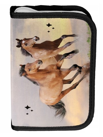 PIÓRNIK DWUKLAPKOWY KONIE KOŃ HORSE PP25HA PASO
