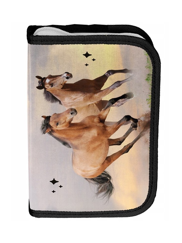 PIÓRNIK DWUKLAPKOWY KONIE KOŃ HORSE PP25HA PASO