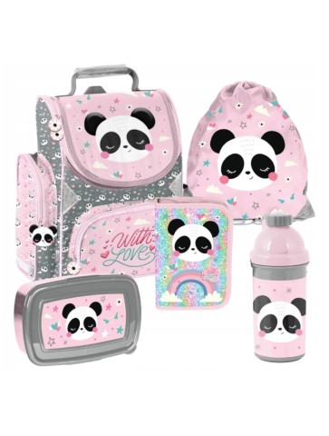 ZESTAW SZKOLNY 5-ELEMENTÓW PANDA PP25PB PASO