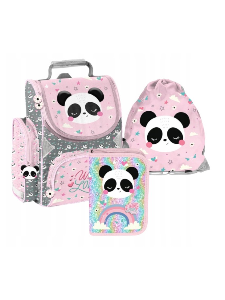 ZESTAW SZKOLNY 3-ELEMENTÓW PANDA PP25PB PASO