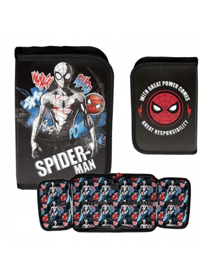 PIÓRNIK DWUKLAPKOWY SPIDERMAN SP25WW PASO