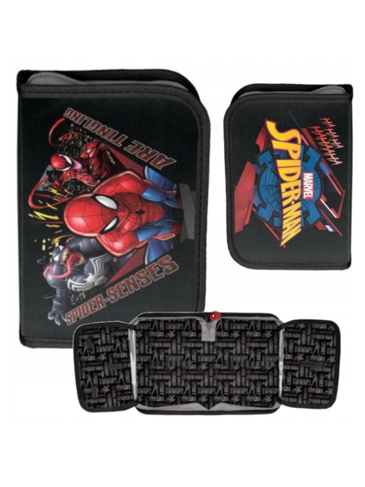 PIÓRNIK DWUKLAPKOWY SPIDERMAN SP22NN PASO