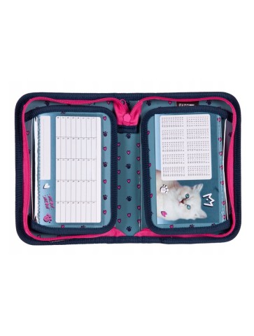 TORNISTER+PIÓRNIK+WOREK KOTEK CAT KITTY PKC22 PASO