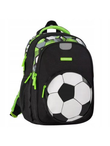 PLECAK TRZYKOMOROWY FOOTBALL PIŁKA NOŻNA STARPAK