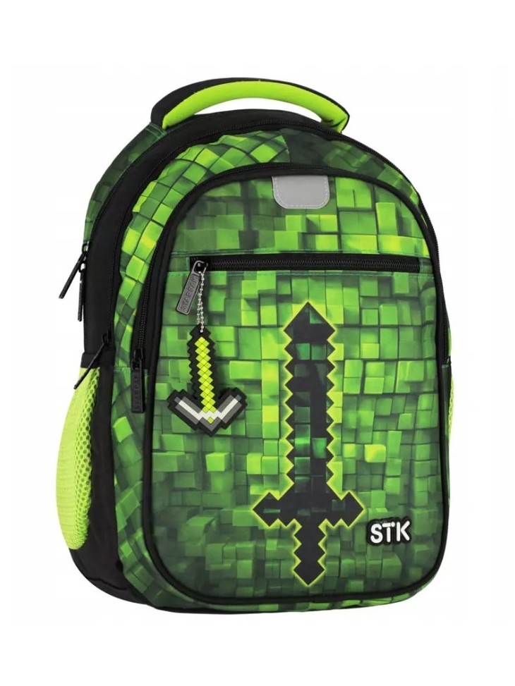 ZESTAW SZKOLNY 3-ELEMENTÓW GREEN PIXEL STARPAK