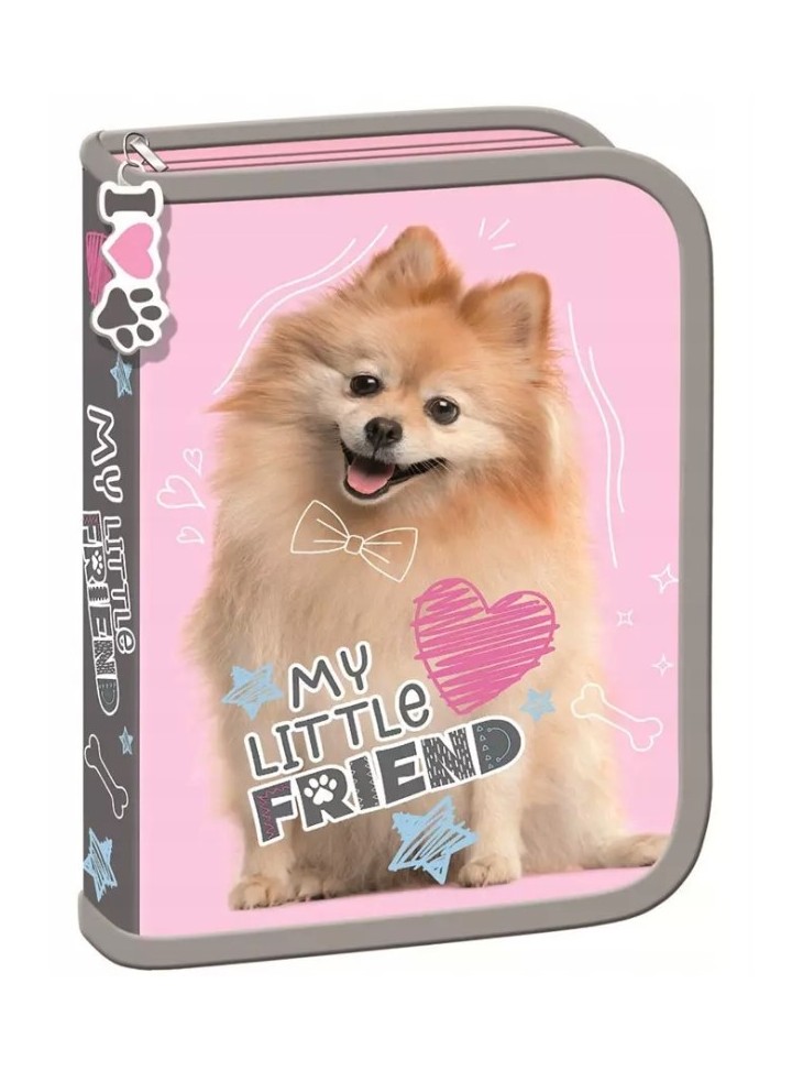 PIÓRNIK DWUKLAPKOWY MY LITTLE FRIEND POMERANIAN PIESEK ST. MAJEWSKI