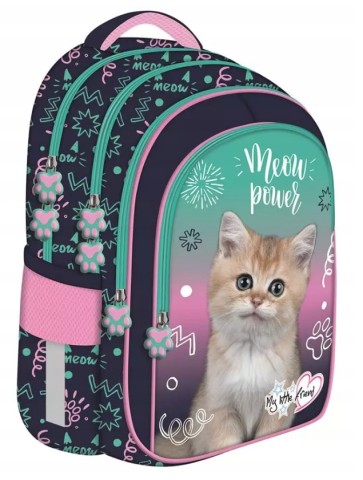PLECAK CZTEROKOMOROWY MY LITTLE FRIEND KOTEK KITTY ST.MAJEWSKI