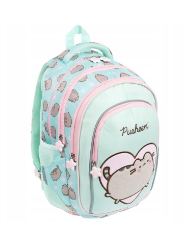 PLECAK CZTEROKOMOROWY PUSHEEN MINT ST.MAJEWSKI