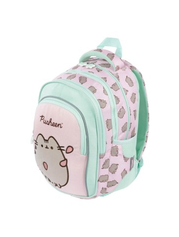 PLECAK CZTEROKOMOROWY PUSHEEN PINK ST.MAJEWSKI
