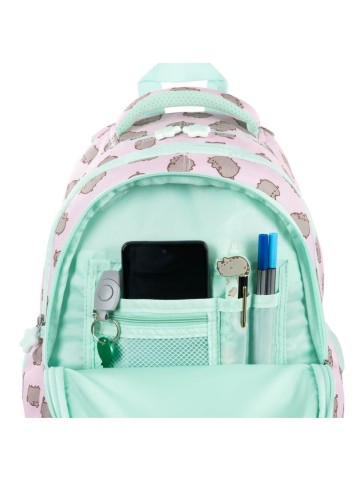 PLECAK CZTEROKOMOROWY PUSHEEN PINK ST.MAJEWSKI