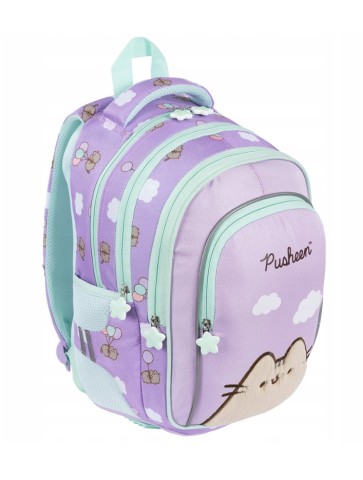 PLECAK CZTEROKOMOROWY PUSHEEN VIOLET FIOLET ST. MAJEWSKI