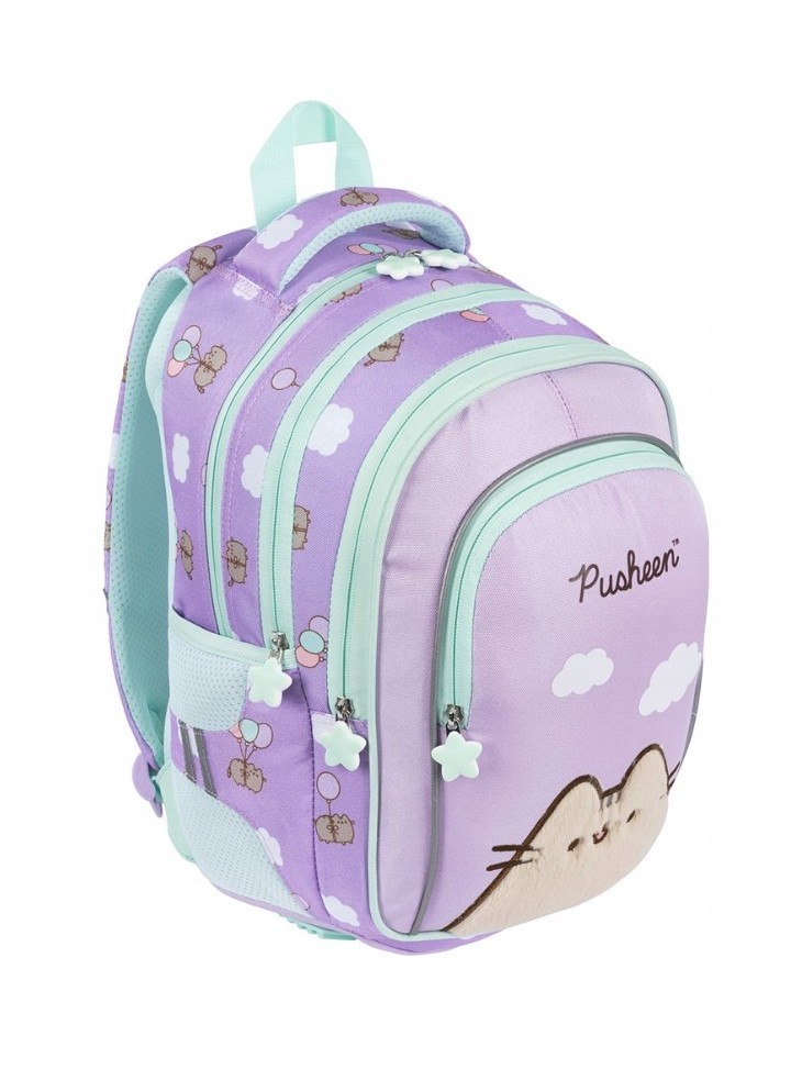 PLECAK CZTEROKOMOROWY PUSHEEN VIOLET FIOLET ST. MAJEWSKI