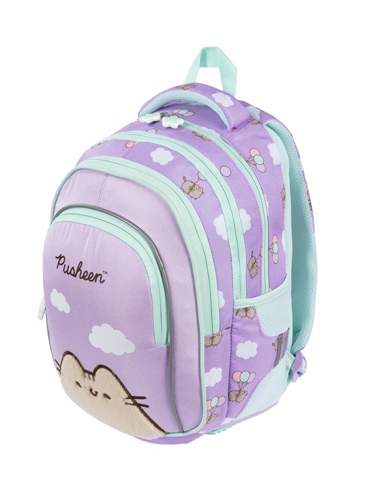 PLECAK CZTEROKOMOROWY PUSHEEN VIOLET FIOLET ST. MAJEWSKI