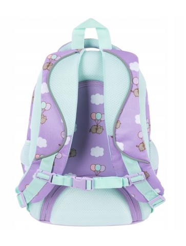 PLECAK CZTEROKOMOROWY PUSHEEN VIOLET FIOLET ST. MAJEWSKI