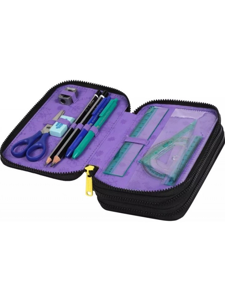 PIÓRNIK POTRÓJNY STITCH DISNEY BLACK JUMPER 3 COOLPACK