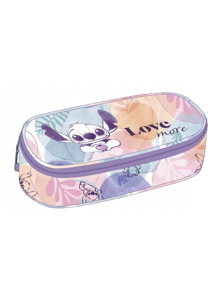 ZESTAW 3-ELEMENTÓW PIÓRNIK SASZETKA STITCH DISNEY PASTEL COOLPACK