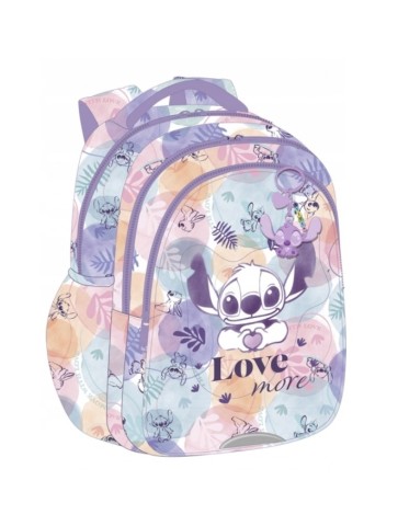 ZESTAW 3-ELEMENTÓW PIÓRNIK PODWÓJNY STITCH DISNEY PASTEL COOLPACK