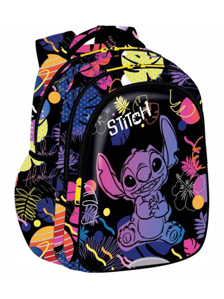 ZESTAW 3-ELEMENTÓW PIÓRNIK POTRÓJNY STITCH DISNEY BLACK COOLPACK
