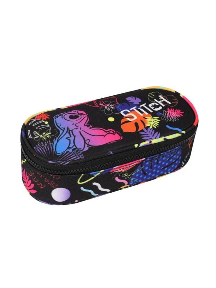 ZESTAW 3-ELEMENTÓW PIÓRNIK SASZETKA STITCH DISNEY BLACK COOLPACK