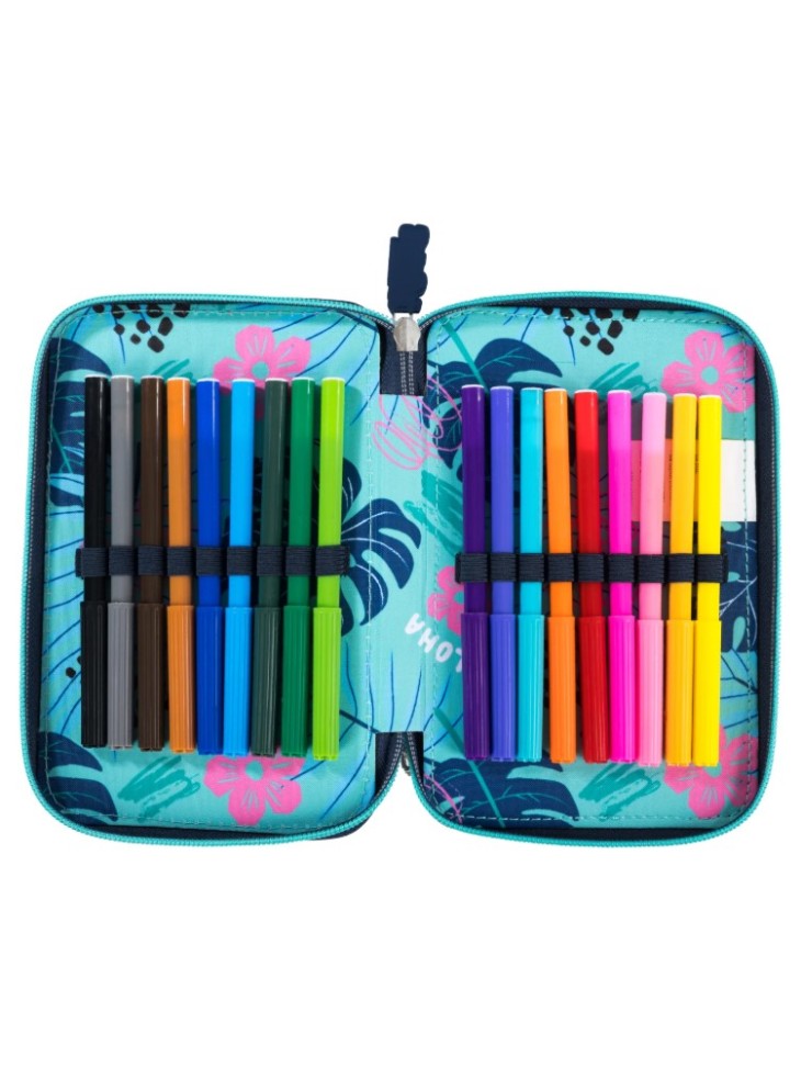 PIÓRNIK POTRÓJNY Z WYPOSAŻENIEM STITCH STAY COOL ST. MAJEWSKI