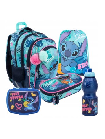 ZESTAW SZKOLNY 5-ELEMENTÓW STITCH STAY COOL ST. MAJEWSKI