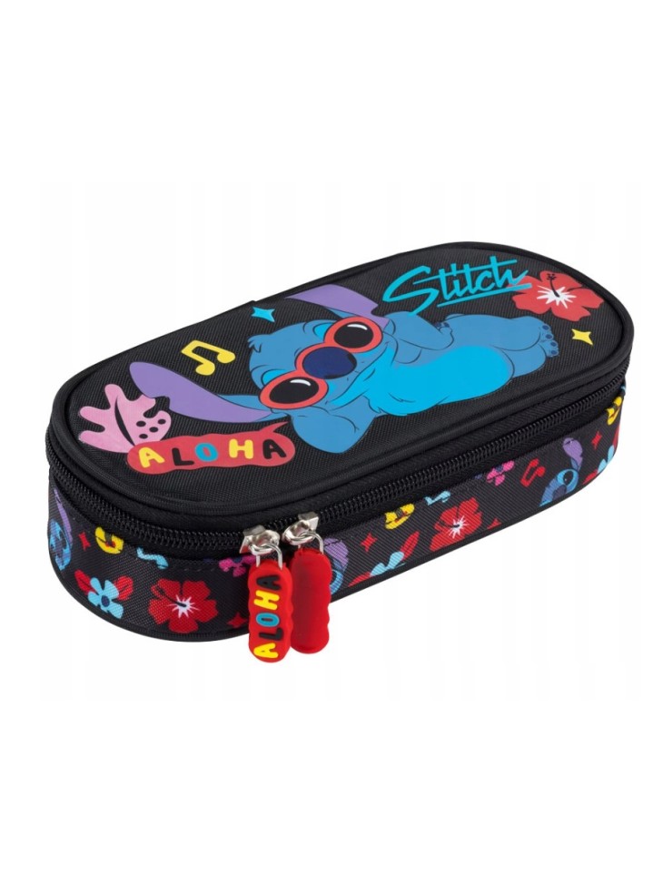 PIÓRNIK SASZETKA STITCH ALOHA BLACK ST. MAJEWSKI