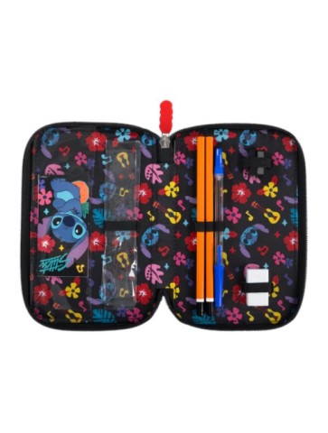ZESTAW SZKOLNY 3-ELEMENTÓW STITCH ALOHA BLACK ST. MAJEWSKI