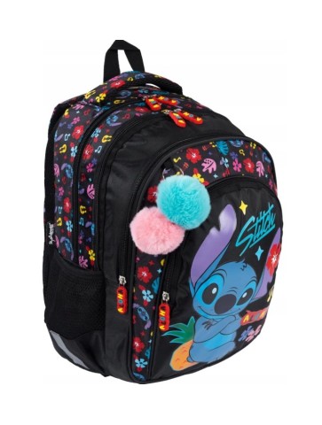 ZESTAW SZKOLNY 5-ELEMENTÓW STITCH ALOHA BLACK ST. MAJEWSKI